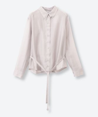 ＜LOW CLASSIC (Women)＞ＳＥＥ－ＴＨＲＯＵＧＨ　ＳＨＩＲＲＥＤ　ＢＡＣＫ　ＢＬＯＵＳＥ　ＬＷ２６５ＢＬ０１