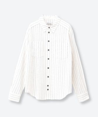 ＜LOW CLASSIC (Women)＞ＳＴＲＩＰＥ　ＤＯＵＢＬＥ　ＰＯＣＫＥＴ　ＳＨＩＲＴ　ＬＷ２６５ＳＨ１２
