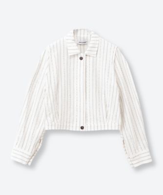 ＜LOW CLASSIC (Women)＞ＳＴＲＩＰＥ　ＰＩＮＣＨＥＤ　ＳＨＩＲＴ　ＪＡＣＫＥＴ　ＬＷ２６５ＳＨ０２