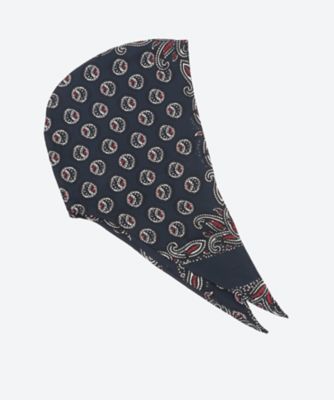 Paisley Silk Hoody Scarf N41－SC 02