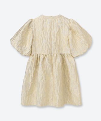 Chalk Jacquard Mini Dress