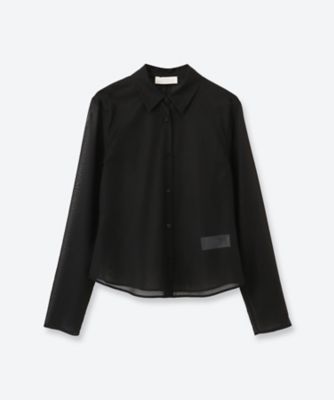 SHEER HALF ZIP－UP TOP AM25SSW05TO