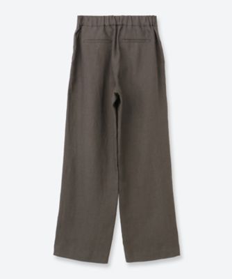 LINEN TUCK PANTS AM26SSW21PT | AMOMENTO