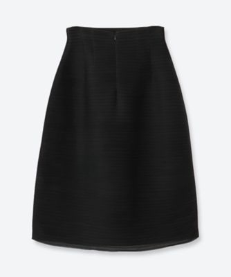 PLEATS CURVED SKIRT AM26SSW12SK