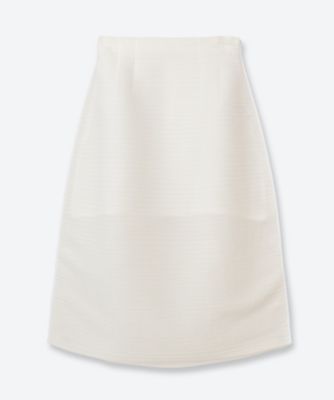 PLEATS CURVED SKIRT AM26SSW12SK
