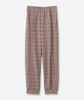 JQcheck jogger PA F26A31 | FUMIE=TANAKA