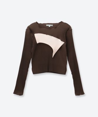 todo TINY WAVE TOP＊LONG SLEEVE