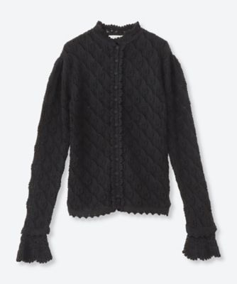 Relief Ruffle Cardigan OCF26106 | OPEN