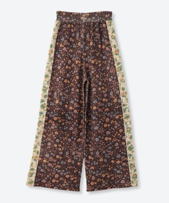 Floral Pattern Pants OCF26204 | OPEN
