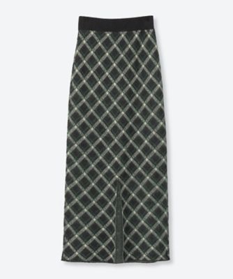 Heritage Check Long Skirt OCF26205