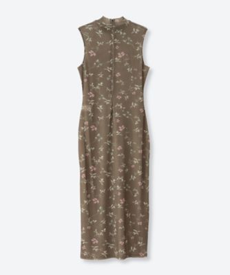 FLORAL SLEEVELESS DRESS