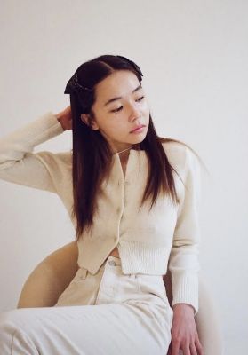 heart logo button cardigan | the