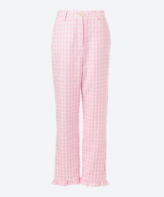 ＜sister jane (Women)＞Ｂｕｚｚ　Ｇｉｎｇｈａｍ　Ｔｗｅｅｄ　Ｔｒｏｕｓｅｒｓ