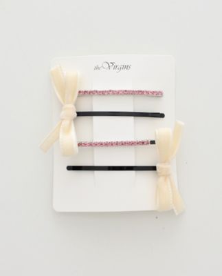 the virgins  bijou v velvet hair pin