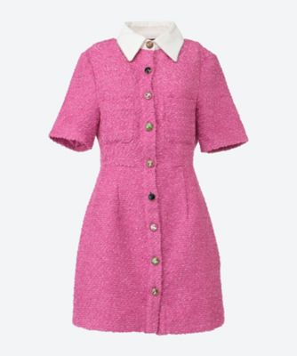 ＜sister jane (Women)＞Ｐａｒａｄｉｓｅ　Ｔｗｅｅｄ　Ｍｉｎｉ　Ｄｒｅｓｓ