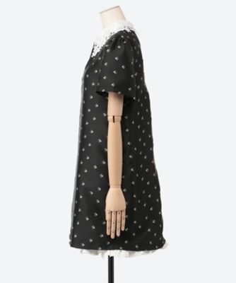 Olive Rose Jacquard Mini Dress | sister 