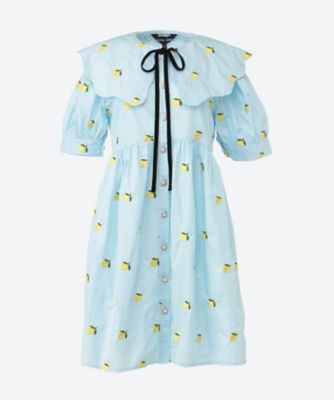 ＜sister jane (Women)＞Ｌｅｍｏｎ　Ｌａｕｒｅｌ　Ｍｉｎｉ　Ｄｒｅｓｓ