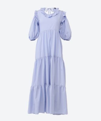 ＜sister jane (Women)＞Ｆｏｎｄｎｅｓｓ　Ｒｕｆｆｌｅ　Ｍｉｄｉ　Ｄｒｅｓｓ