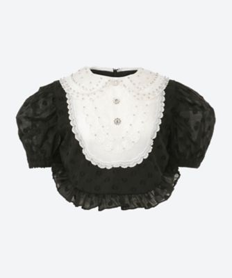 ＜DREAM sister jane (Women)＞Ｅｌｅｎａ　Ｅｍｂｅｌｌｉｓｈｅｄ　Ｒｕｆｆｌｅ　Ｂｌｏｕｓｅ