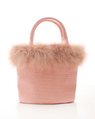 【the virgins】croco vanity bag