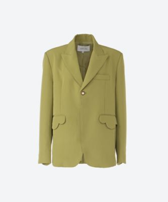 ＜sister jane (Women/大きいサイズ)＞Ｃｌｏｖｅｒ　Ｓｃａｌｌｏｐ　Ｄｅｔａｉｌ　Ｂｌａｚｅｒ