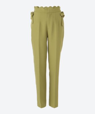 ＜sister jane (Women/大きいサイズ)＞Ｃｌｏｖｅｒ　Ｓｃａｌｌｏｐ　Ｄｅｔａｉｌ　Ｔｒｏｕｓｅｒｓ