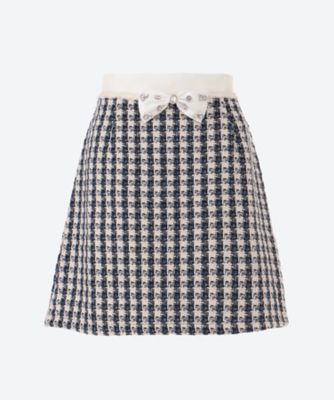 ＜sister jane (Women)＞Ａｐｏｌｌｏ　Ｔｗｅｅｄ　Ｍｉｎｉ　Ｓｋｉｒｔ