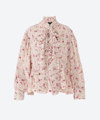 ＜sister jane (Women)＞Ｓｔａｒ　Ｆｌｏｗｅｒ　Ｂｏｗ　Ｂｌｏｕｓｅ