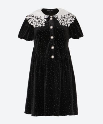 ＜sister jane (Women)＞Ｓｔａｒ　Ｖｅｌｖｅｔ　Ｍｉｎｉ　Ｄｒｅｓｓ