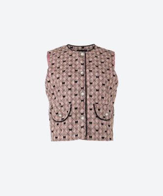 ＜sister jane (Women)＞Ｅｓｔｅｌｌａ　Ｂｏｗ　Ｓｌｅｅｖｅｌｅｓｓ　Ｔｏｐ