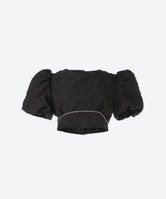 ＜DREAM sister jane (Women)＞Ｓａｔｕｒｎ　Ｇｅｍ　Ｃｒｏｐｐｅｄ　Ｔｏｐ