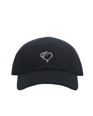 袋からは開封済みですheart logo bijou bag the virgins black