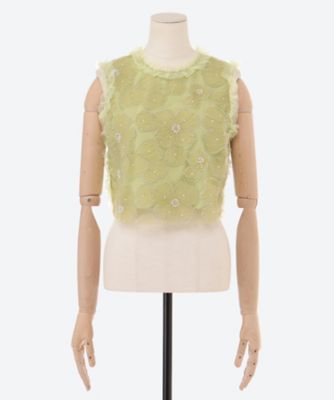 ＜DREAM sister jane (Women)＞Ｈａｒｍｏｎｙ　Ｔｕｌｌｅ　Ｔｏｐ