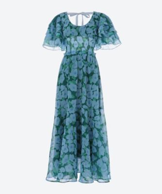 ＜sister jane (Women)＞Ｅｍｅｒａｌｄ　Ｂｌｏｏｍ　Ｍｉｄｉ　Ｄｒｅｓｓ