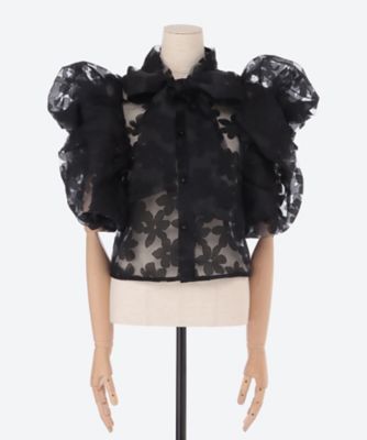 ＜sister jane (Women)＞Ｄａｈｌｉａ　Ｏｒｇａｎｚａ　Ｔｏｐ