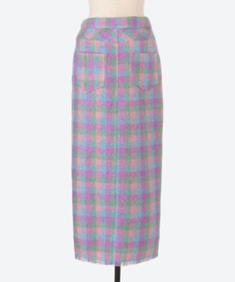 Diana Check Tweed Midi Skirt | sister jane 