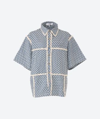 ＜sister jane (Women/大きいサイズ)＞Ｃｈｅｓｓｉｅ　Ｆｒａｙ　Ｂｏｘｙ　Ｓｈｉｒｔ