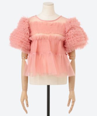 Ｆｒｉｄａ Ｔｕｌｌｅ Ｒｕｆｆｌｅ Ｔｏｐ | ファッション・服 ...