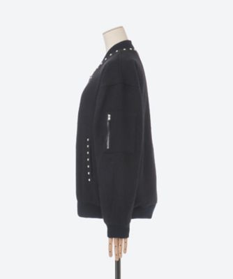 Milo Studded Bomber Jaket | sister jane