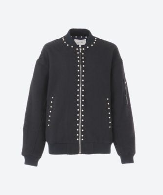 ＜sister jane (Women/大きいサイズ)＞Ｍｉｌｏ　Ｓｔｕｄｄｅｄ　Ｂｏｍｂｅｒ　Ｊａｋｅｔ
