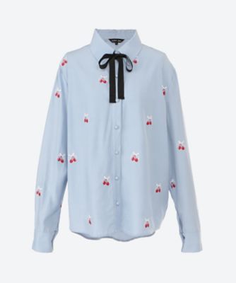 ＜sister jane (Women)＞Ｐｕｎｎｅｔ　Ｅｍｂｒｏｉｄｅｒｅｄ　Ｓｈｉｒｔ