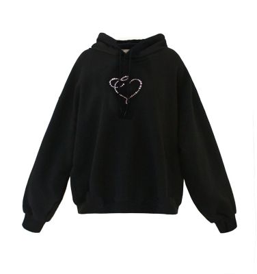 heart bijou big hoodie | the Virgins (Women)/ザ 