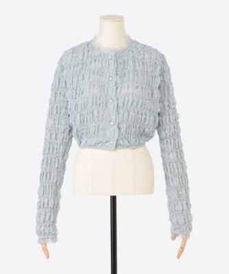 ＜sister jane (Women)＞Ｌｉｌｉｔｈ　Ｓｈｉｒｒｉｎｇ　Ｔｏｐ　２９ＳＪ０３ＣＧ０３４ＢＬＥ