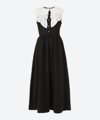 ＜sister jane (Women)＞Ａｒａ　Ｃｏｌｌａｒ　Ｍｉｄｉ　Ｄｒｅｓｓ　２９ＳＪ０３ＤＲ２０２７ＢＬＫ