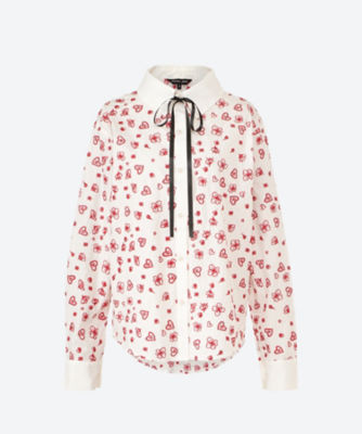 ＜sister jane (Women)＞Ｄｏｏｄｌｅ　Ｂｌｏｏｍ　Ｓｈｉｒｔ　２９ＳＪ０３ＢＬ１２０９ＩＶＯ