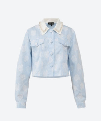 ＜sister jane (Women)＞Ｒｏｄｅｏ　Ｔｗｅｅｄ　Ｊａｃｋｅｔ　２９ＳＪ０４ＪＫ２９６ＢＬＥ