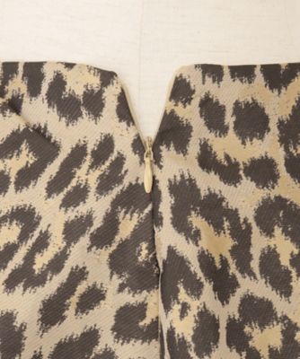 Lola Leopard Jacquard Skirt