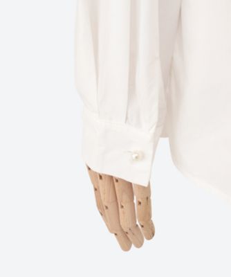 Ｂｏｎｎｉｅ　Ｂｏｗ　Ｃｏｌｌａｒ　Ｓｈｉｒｔ　２９ＳＪ０５ＢＬ１２２１ＷＨＴ