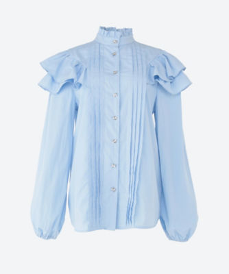 ＜sister jane (Women)＞Ｍａｇｇｉｅ　Ｒｕｆｆｌｅ　Ｂｌｏｕｓｅ　２９ＳＪ０５ＢＬ１２２４ＢＬＥ