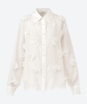 ＜DREAM sister jane (Women)＞Ｖａｌｌｅｙ　ｆｌｏｗｅｒ　Ｅｍｂｅｌｌｉｓｈｅ　２９ＳＫ０５ＢＬＤ１４９ＷＨＴ